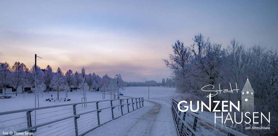 Gunzenhausen im Januar 2017 bei rund -20 C° Foto: © Thomas Geiger